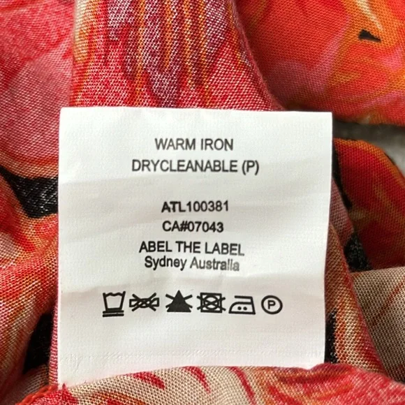 Abel The‎ Label Vivid Dreams Maxi Dress - Picture 11 of 11